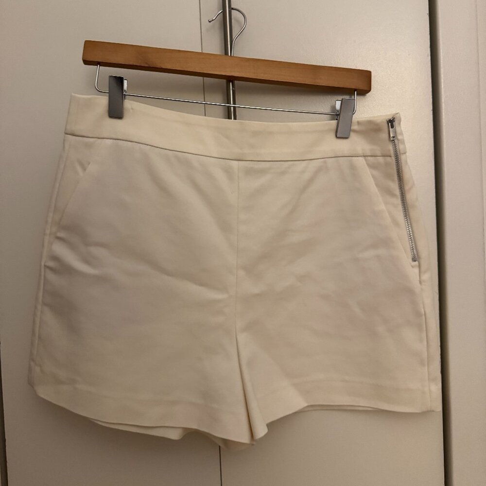 White Zara Shorts (Large)